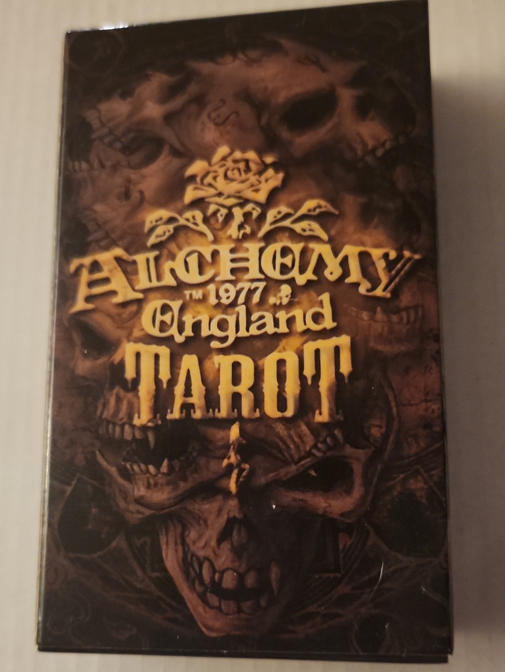 Alchemy 1977 England Tarot Card - Black & Purple Artwork - Picture 12 of 12